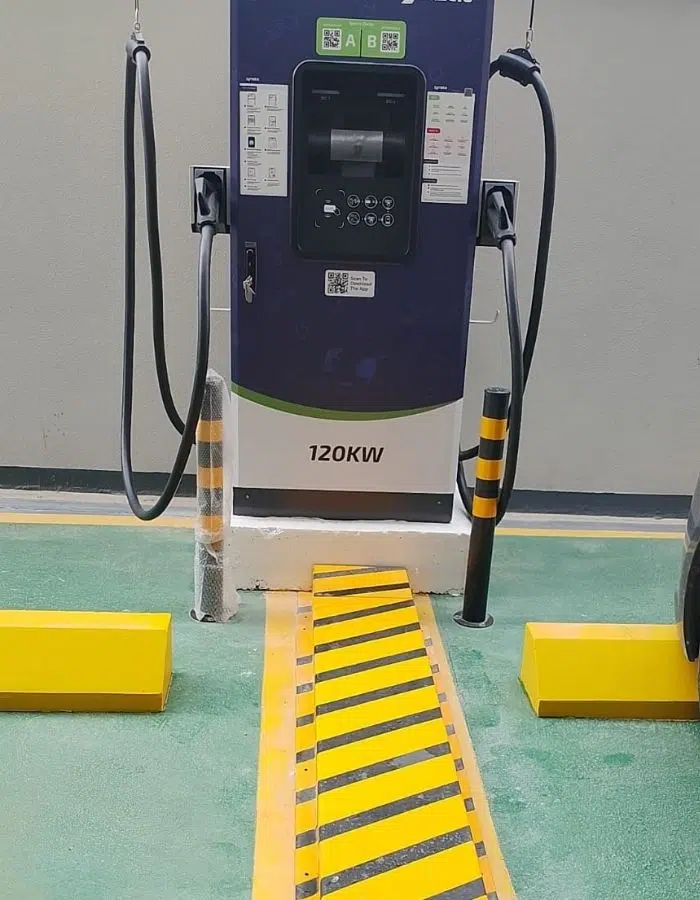 Commercial EV charging station installation for businesses in the UAE - API Meydan