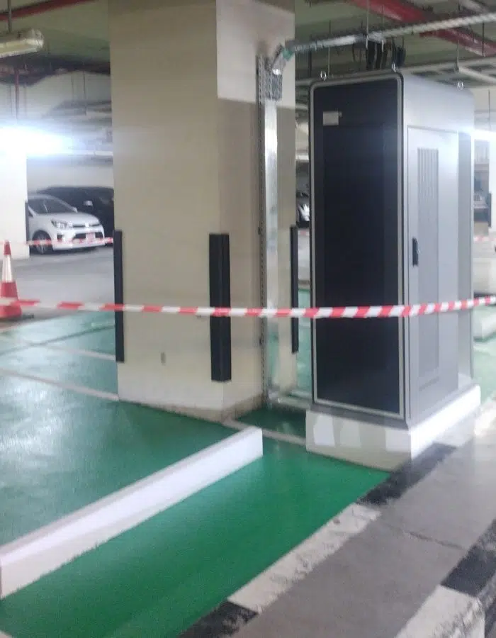 Commercial EV charging station installation for businesses in the UAE - Taj Hotel Business Bay