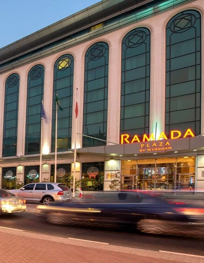 Commercial EV charging station installation for businesses in the UAE - Ramada Plaza by Wyndham Deira